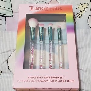 Lime crime birthday brush set